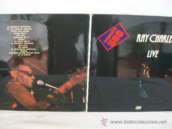 Discos de vinilo: RAY CHARLES (LIVE) 1973 - Foto 1