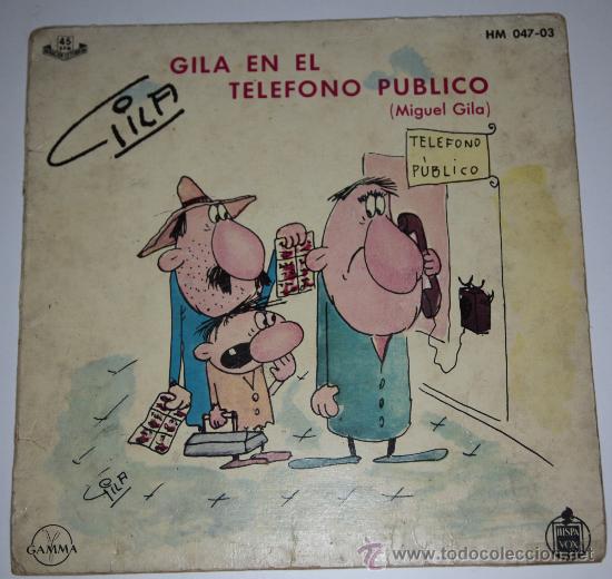 Discos de vinilo: GILA Y SU TELEFONO - Foto 2