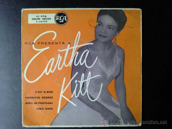 Discos de vinilo: EARTHA KITT - CEST SI BON - EP ESPA&Ntilde;OL - Foto 1
