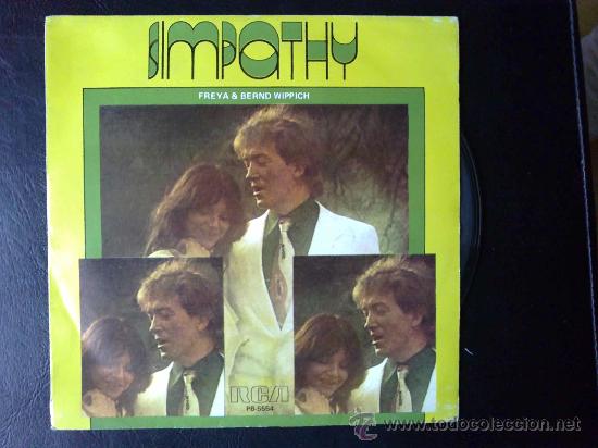 Discos de vinilo: FREYA & BERND WIPPICH - SYMPATHY - SINGLE ESPA&Ntilde;OL - Foto 1