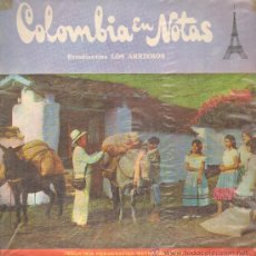 Discos de vinilo: ESTUDIANTINA LOS ARRIEROS - COLOMBIA EN NOTAS - LP 1963