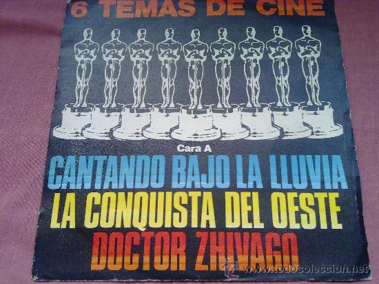 Discos de vinilo: 6 TEMAS DE CINE - 45 RPM -  SINGLE 1980 - Foto 1