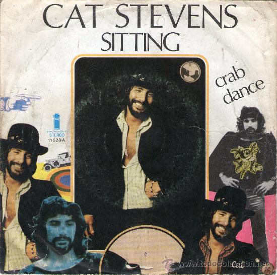 Discos de vinilo: SINGLE - CAT STEVENS - &rdquo;SITTING&rdquo;. - Foto 1