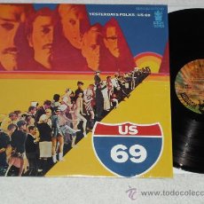 Discos de vinilo: LP YESTERDAYS FOLKS-U.S. 69 (BUDDAH 5035) 1969 DISCO Y PORTADA NM, COMO NUEVO