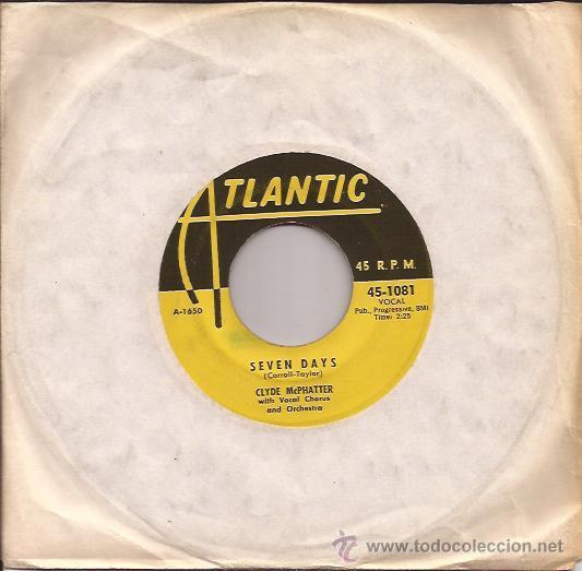 Discos de vinilo: SINGLE-CLYDE MCPHATTER-ATLANTIC 1081-USA-1956 - Foto 1