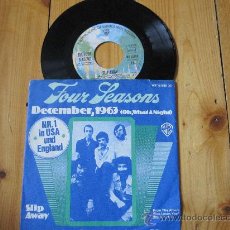 Discos de vinilo: THE FOUR SEASONS `DECEMBER 1963 (OH WHAT A NIGHT)`. Lote 27018288