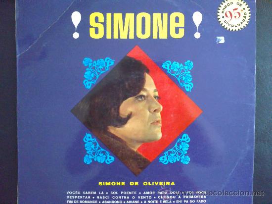Discos de vinilo: SIMONE DE OLIVEIRA - LP PORTUGAL - Foto 1