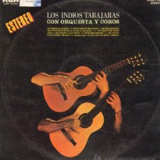 Discos de vinilo: LOS INDIOS TABAJARAS - CON ORQUESTA Y COROS - LP 1970