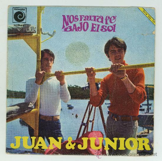 Discos de vinilo: DISCO DE VINILO. JUAN Y JUNIOR. - Foto 1