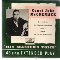 Discos de vinilo: JOHN MCCORMACK - THE GREEN BUSHES / THE VILLAGE THAT NOBODY KNOWS / PASSING BY, ETC - EP