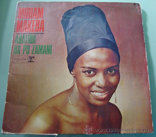 Discos de vinilo: MIRIAM MAKEBA - ABATIDA - SINGLE DE 1968 - Foto 1