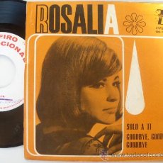 Discos de vinilo: ROSALIA 45 PS SPAIN 1965 - PROMO ETIQUETA BLANCA SOLO A TI - CHICA YE YE ESPAÑOLA