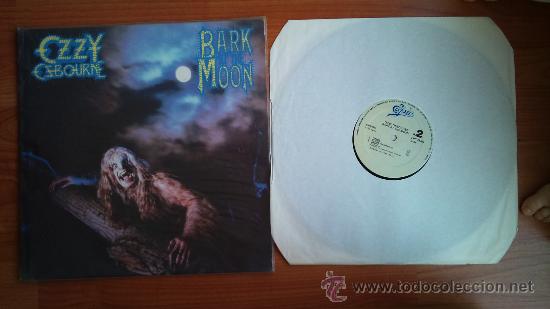 Discos de vinilo: disco de ozzy ozbourne bark moon - Foto 1