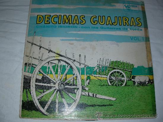 Discos de vinilo: DECIMAS GUAJIRAS - D7 - Foto 1