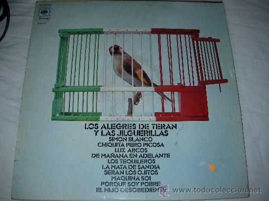 Discos de vinilo: LOS ALEGRES DE TERAN Y LAS JILGUERILLAS - Foto 1
