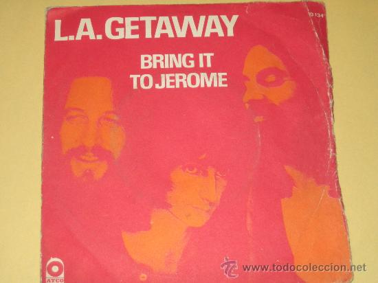 Discos de vinilo: L.A GETAWAY - ED. FRANCESA 1972 - Foto 1