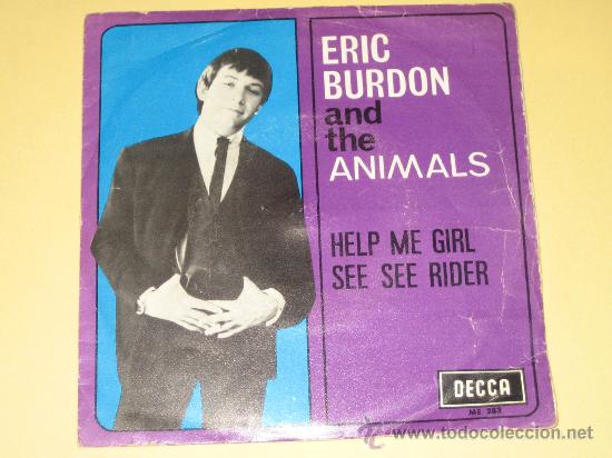 Discos de vinilo: ERIC BURDON  AND THE ANIMALS - ED. ESPA&Ntilde;OLA 1966 - Foto 1