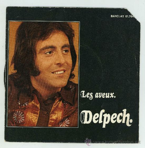 Discos de vinilo: DISCO DE VINILO. LES AVEUX , MICHEL DELPECH. - Foto 1