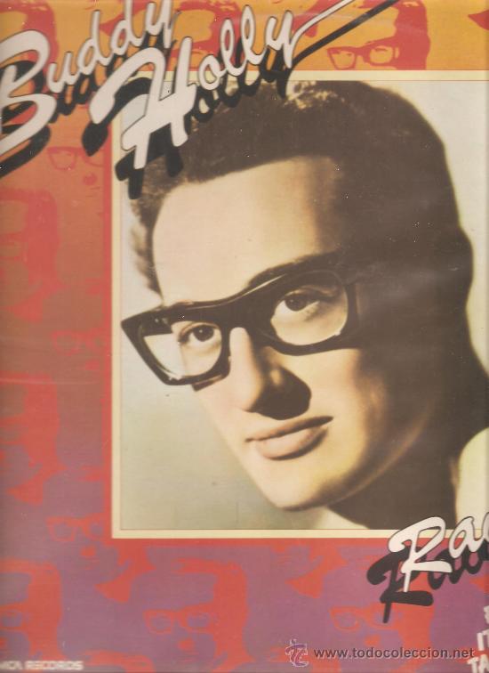 Discos de vinilo: lp BUDDY HOLLY - RAVE ON - Foto 1
