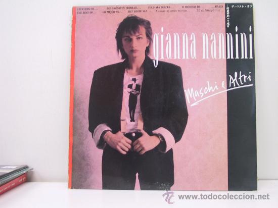 Discos de vinilo: GIANNA NANNINI - MASCHI E ALTRI - POLYDOR 1987 - Foto 1