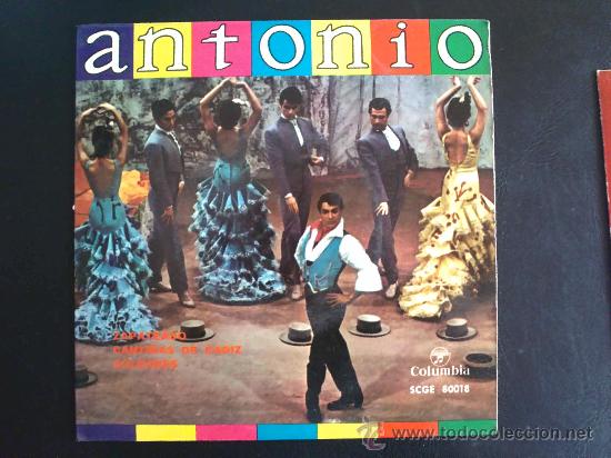 Discos de vinilo: ANTONIO - ZAPATEADO - EP ESPA&Ntilde;A - Foto 1