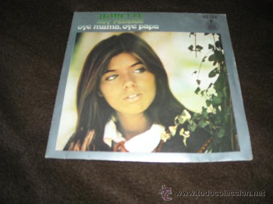 Discos de vinilo: JEANETTE SINGLE SOY REBELDE 1971 SPA HISPAVOX - Foto 1