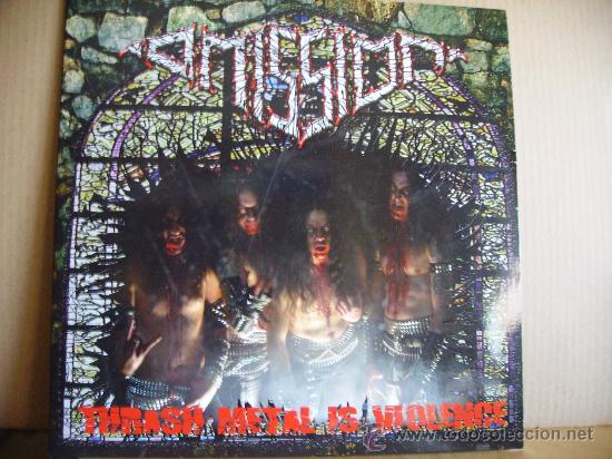 Discos de vinilo: OMISSION ---- TRASH METAL IS VIOLENCE - Foto 1