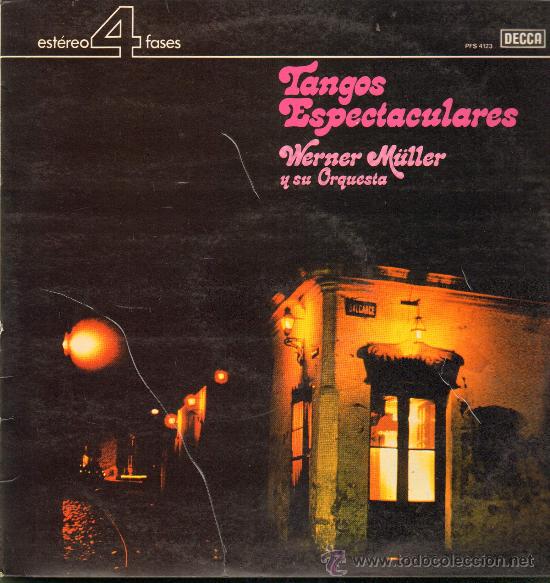 Discos de vinilo: Werner Muller - Tangos Espectaculares - Lp 1979 - Foto 1