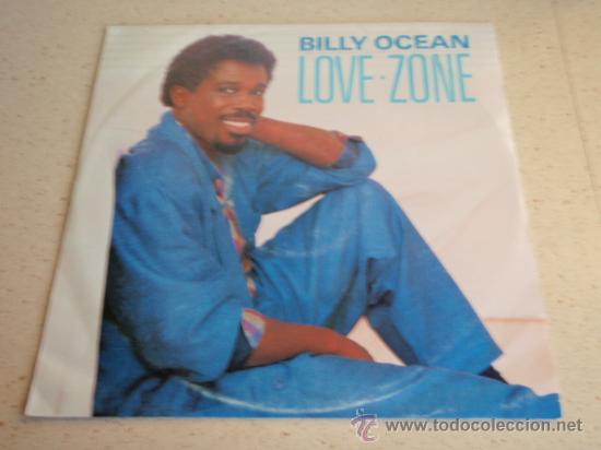 Discos de vinilo: BILLY OCEAN ( LOVE ZONE ) EXTENDED VERSION + INSTRUMENTAL VERSION + ALBUM VERSION 1986 MAXI45 - Foto 1