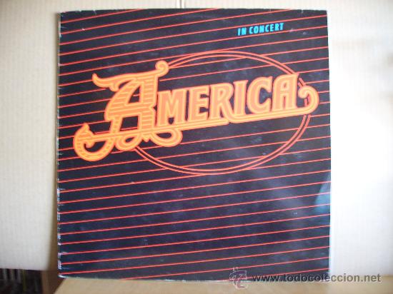 Discos de vinilo: AMERICA ---- IN CONCERT - Foto 1