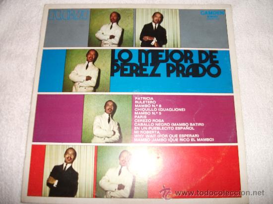 Discos de vinilo: LO MEJOR DE PEREZ PRADO / 1973 RCA - Foto 1