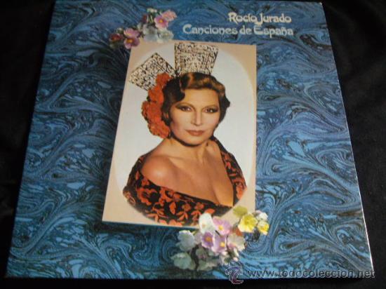 Discos de vinilo: ROCIO JURADO-CANCIONES DE ESPA&Ntilde;A-PORTADA ABIERTA