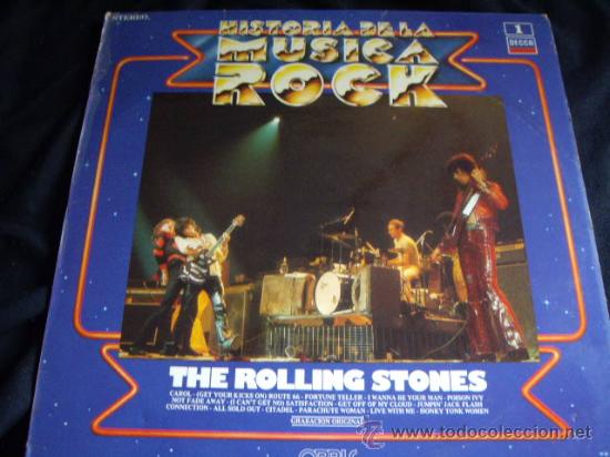 Discos de vinilo: LOS ROLLING STONES-HISTORIA DE LA MUSICA ROCK