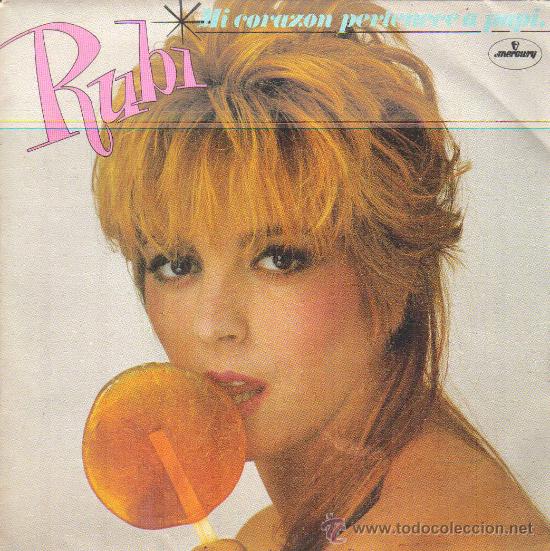 Vinyl-Schallplatten: RUBI-MI CORAZON PERTENECE A PAPI + NO TE CONOZCO MUCHACHO SINGLE 1983 SPAIN