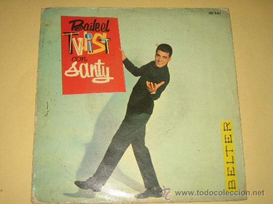 Discos de vinilo: BAILE EL TWIST CON SANTY - 1961 - Foto 1