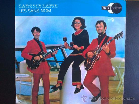Vinyl records: LES SANS NOM, LARGELY LATIN. LP DE VINILO