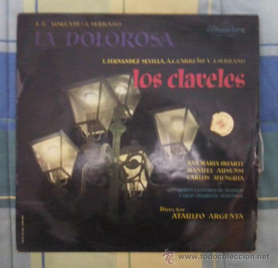 Discos de vinilo: LP - DISCO DE VINILO. LA DOLOROSA - LOS CLAVELES. - Foto 1