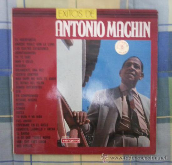 Discos de vinilo: LP - DISCO DE VINILO. EXITOS DE ANTONIO MACHIN. - Foto 1