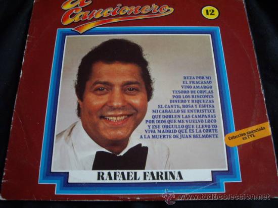 Discos de vinilo: rafael farina-el cancionero - Foto 1