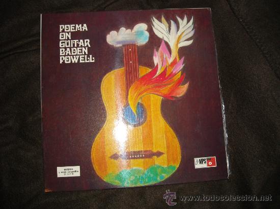 Disques de vinyle: BADEN POWELL LP POEMA ON GUITAR PORTADA DOBLE ORIGINAL SPA 1974 MPS BASF