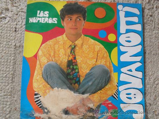 Discos de vinilo: JOVANOTTI, LOS NUMEROS, MAXI SINGLE 45 rpm - Foto 1