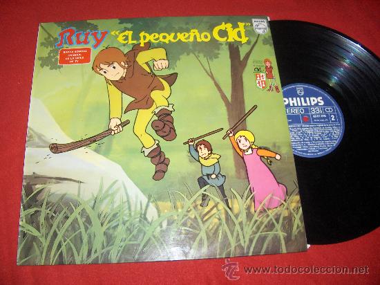 Discos de vinilo: RUY EL PEQUE&Ntilde;O CID BSO TV OST LP 1980 Philips GUIDO & MAURIZIO DE ANGELIS