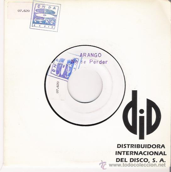 Discos de vinilo: Arango - No s&eacute; perder - Single - Promo - Foto 1