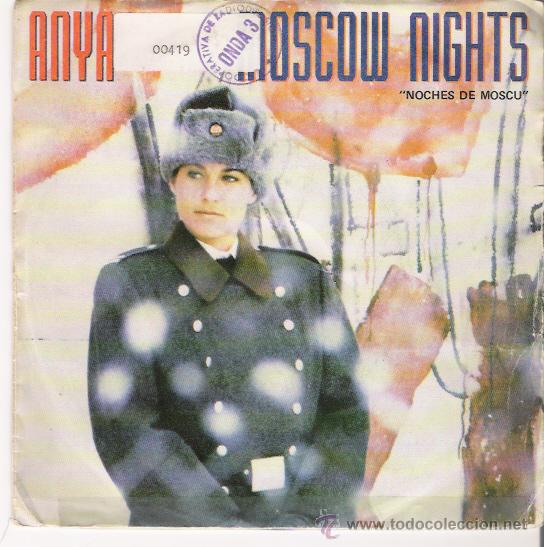 Discos de vinilo: Anya - Moscow Nihts / How Can I - Single 1985 - Foto 1