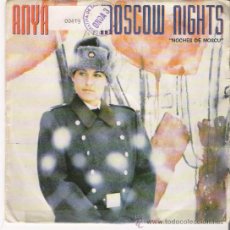 Discos de vinilo: ANYA - MOSCOW NIHTS / HOW CAN I - SINGLE 1985