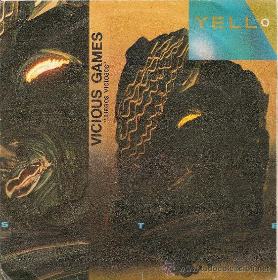 Discos de vinilo: YELLO - VICIOUS GAMES (SINGLE 1985) - Foto 1