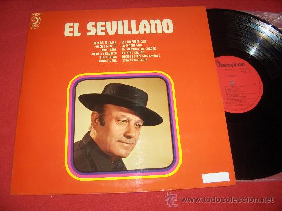 Discos de vinilo: EL SEVILLANO LP 1973 Discophon - Foto 1