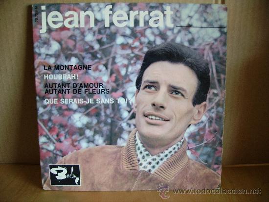 Discos de vinilo: JEAN FERRAT ---- LA MONTAGNE + 3 - Foto 1