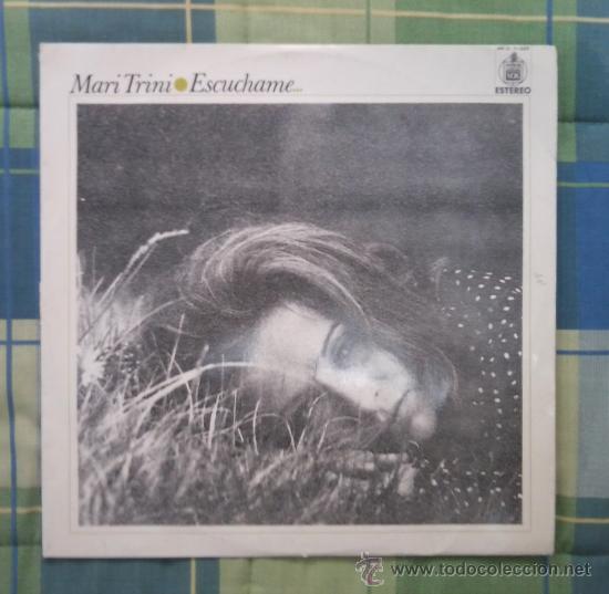 Discos de vinilo: LP - DISCO DE VINILO. MARI TRINI . ESCUCHAME. - Foto 1