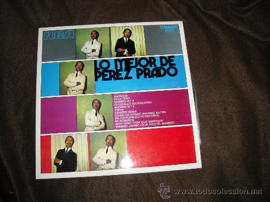 Disques de vinyle: LO MEJOR DE PEREZ PRADO LP RCA 1971 SPA